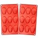 SUNSK Madeleines Stampo Silicone Stampi Madeleine Francesi Antiaderenti Stampi Torta Stampo Muffin Silicone per Pasticceria Caramelle Cioccolatini 2 Pezzi