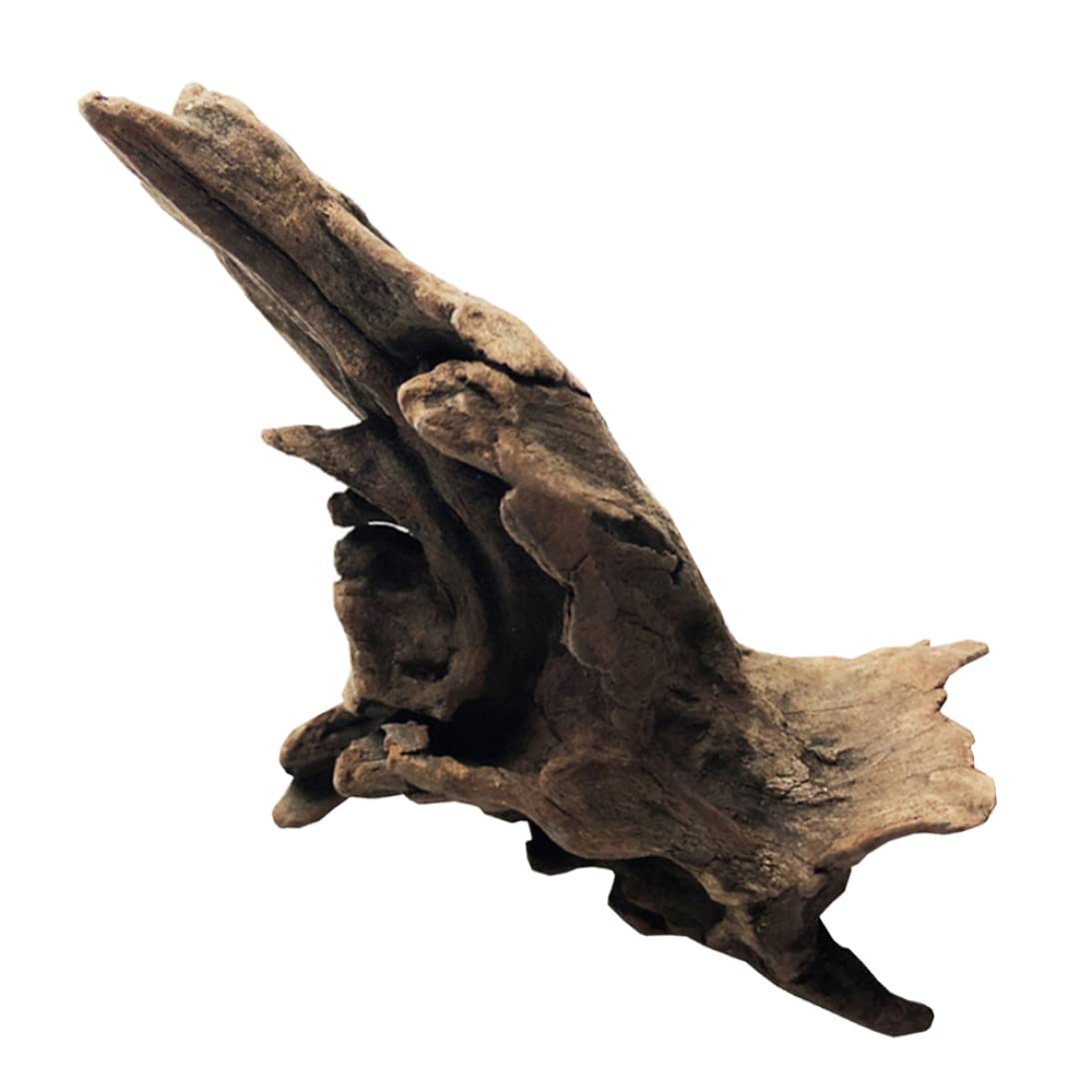 Decorazione per Acquario in legni Naturali, Ornamento per Ceppo di Legno paesaggistico per Acquario e scaping di Piante