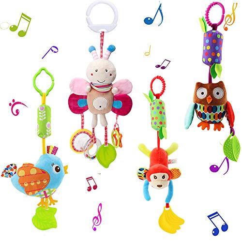 Sealive SEADS201812 4 Piece Baby Stroller Toy Sensory Musical Toys cover