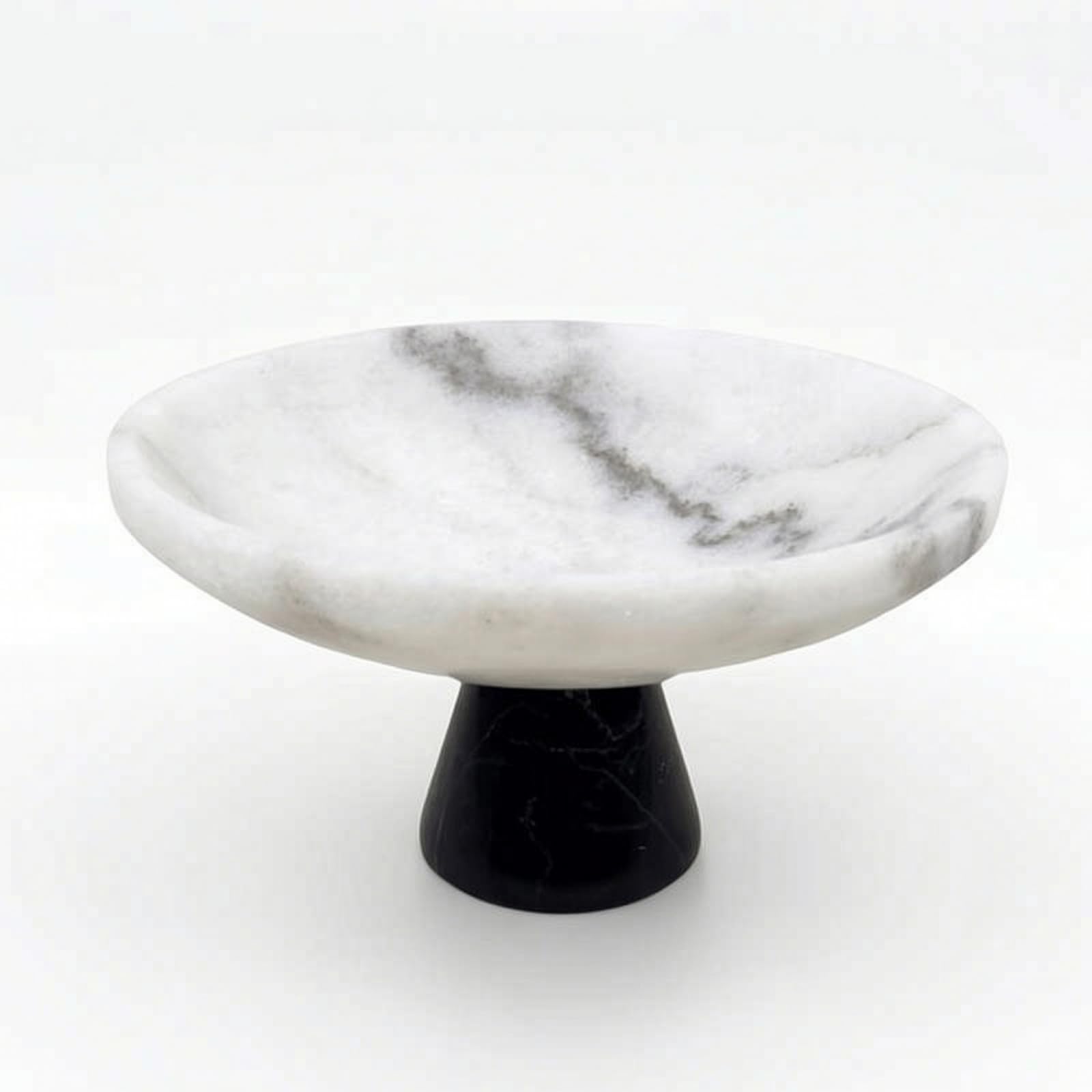 Vassoio in Marmo Naturale Centrotavola in Marmo Scultoreo Decorazione per Salotto, 200 200 H110MM, Style to 9