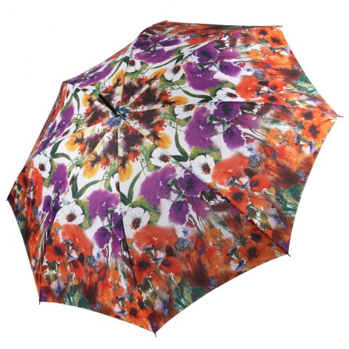 Preisvergleich Produktbild Pierre Cardin Stockschirm Regenschirm Automatik Damen Blumen