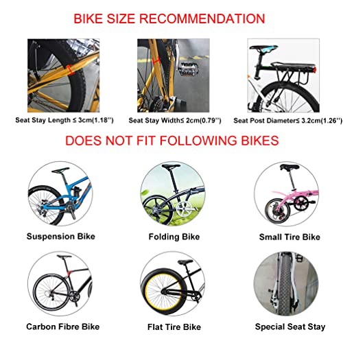 Rockbros HJ1007/6 Bike Cargo Rack Rear Bike Rack Quick Release Bike Rack thumb #6