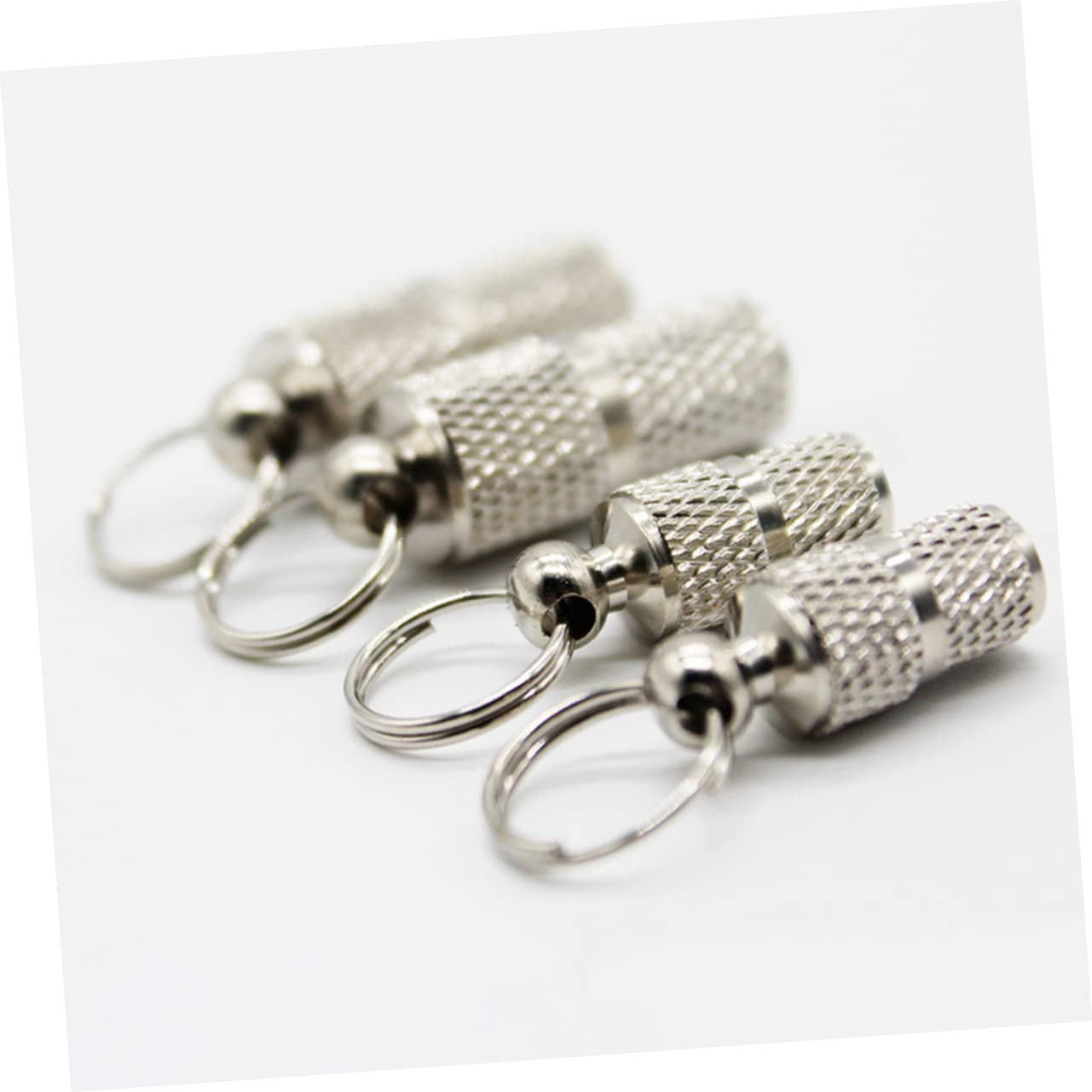 BESPORTBLE 50pezzi Medaglietta Identificativa Per Collare Animali Domestici Ciondolo Antiperdita Argento Leggero e Resistente Facile Da Attaccare Design Pratico e Duraturo