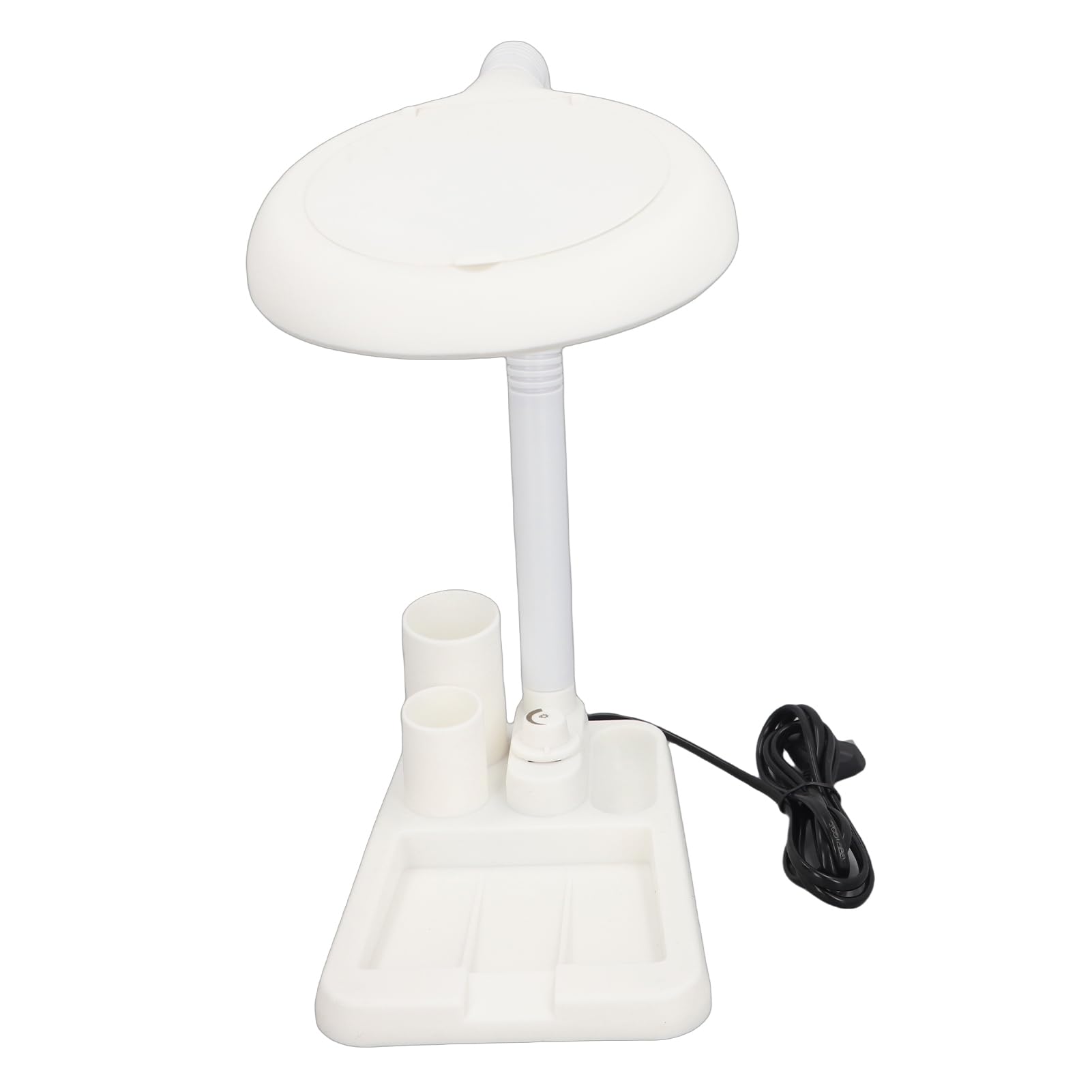 Loupe à LED avec Lumière, Loupe 5X 10X avec 36 Lumières LED Lampe de Table en Verre Grossissant Réglable pour un Travail Rapproché Blanc(blanche)