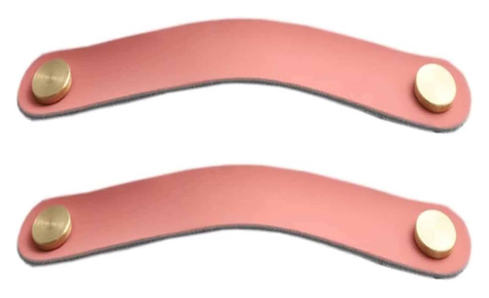 Lqzaxsrdr Pink Leather Handles, Leather Furniture Handles 2 Packs Multicolor Multiple Sizes(,Hole Distance 128Mm)