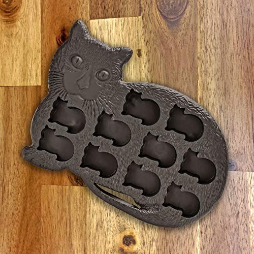 Cat Shaped Ice Cube Tray - Fairly Odd Novelties - Fun & Cute Animal Replica Mold #TOP5