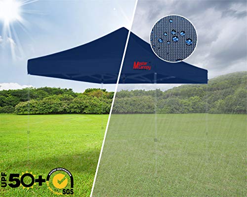 Image of MASTERCANOPY 10x10 Replacement Pop Up Canopy Top for Kingkong Frame Navy Blue