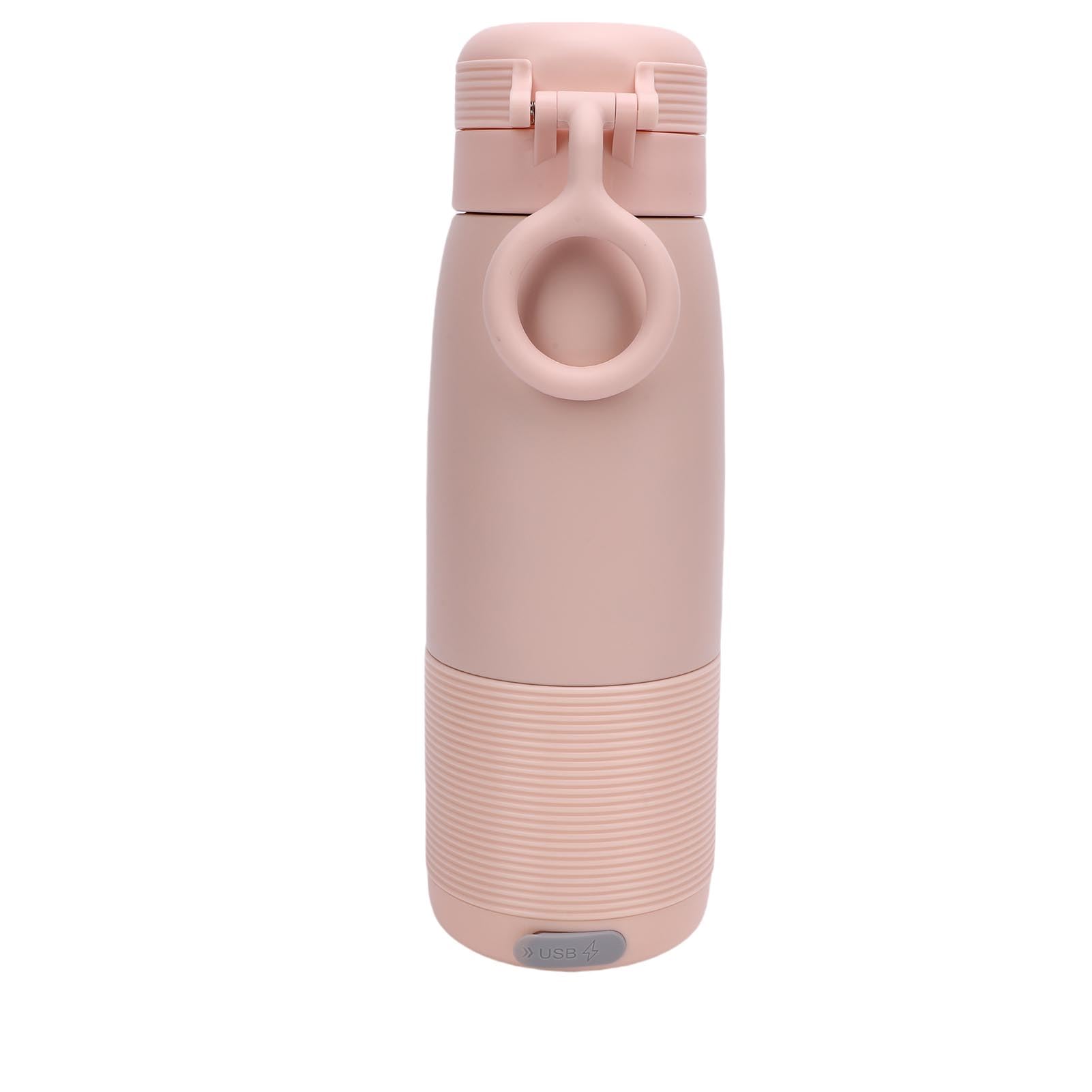 Calentador de Biberones Portátil Recargable |5000 MAh Inalámbrico, Control de Temperatura de 37 °C-55 °C, 500 Ml para Viajes en Automóvil (500 ml 6400 mah)