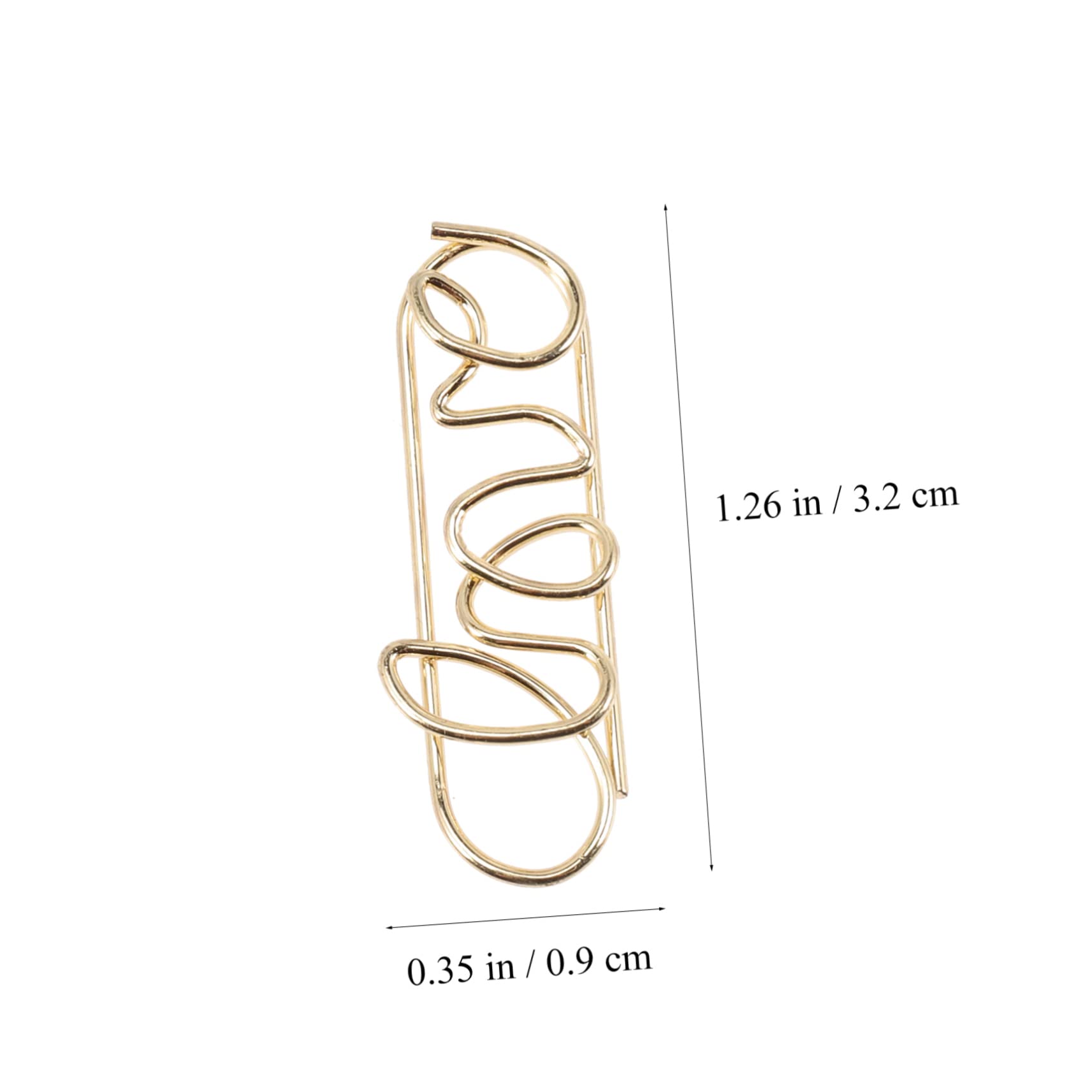 Gadpiparty 3 Set Graffette A Forma Di Colorato Graffette Piccole Forniture Di Cancelleria Piccole Clips Clip Piccole Ufficio Graffette Piazza Carino Graffetta Per Fogli 100 Pezzi * 3