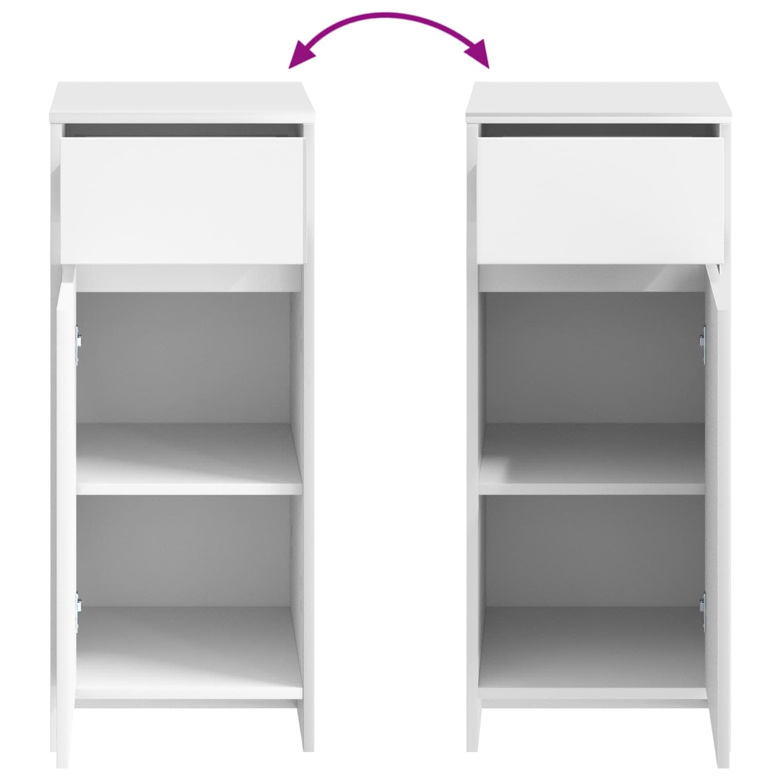vidaXL Mueble de Cuarto de Baño Blanco 35 x 36,5 x 85 cm