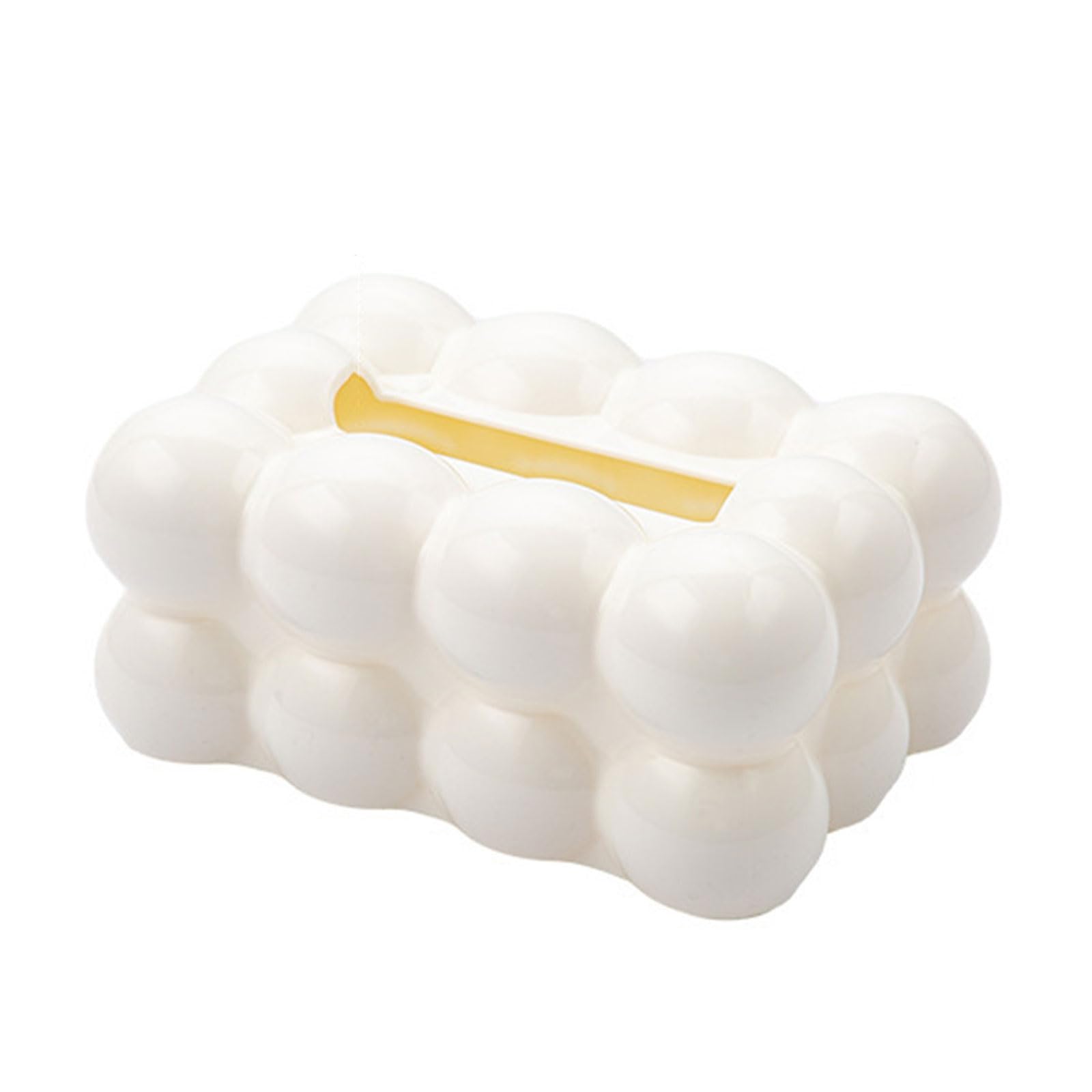 Xinsheinelry Candys Tissue Box Rectangular Paper Towel Container Elegant Tissues Storage Box Refillable Napkin Dispenser Rack Rectangular Tissue Dispenser