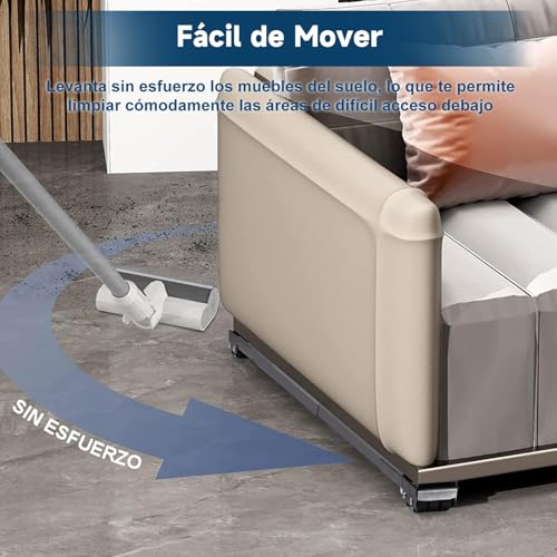 Image of Retractable Base for Washing Machine with Wheels, Fridge Holder, 46-71 cm Portable Mobile Base for Various Appliances, Washing Machine, Refrigerator, Dryer, Load 300 kg (Black)