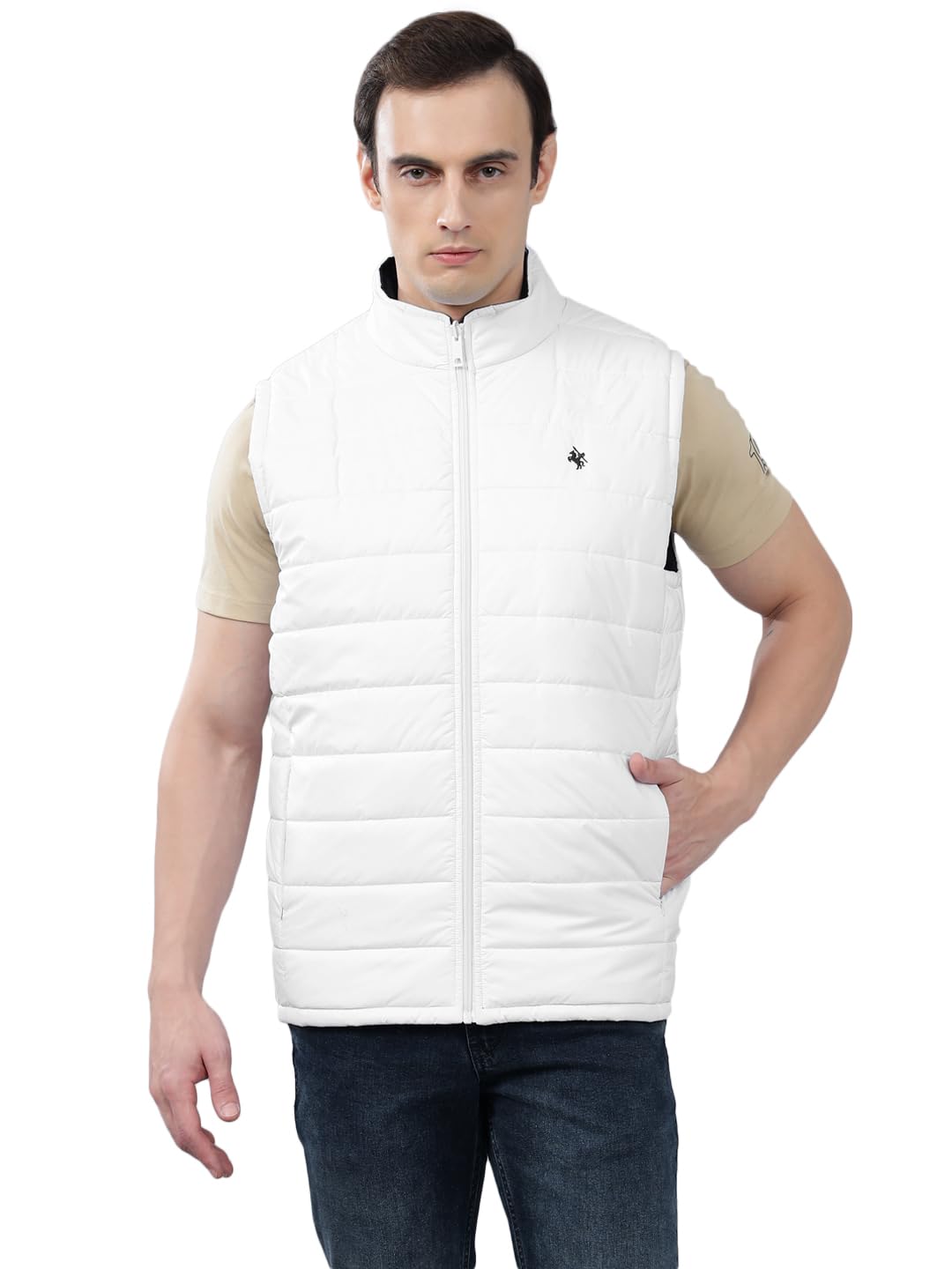 cantabil Solid Sleeveless Mock Collar Regular Fit Mens Casual Reversible Jacket | Casual Winter Jackets for Men | Mens Jackets for Winter Wear (P_MJKT00268)-picture-19