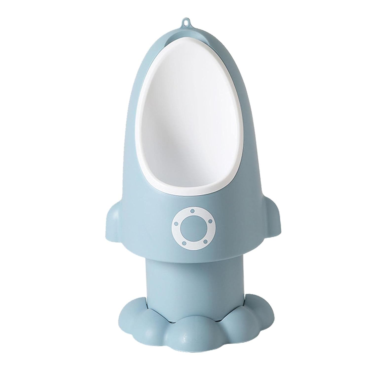 Rocket Shape Child Potty Urinal Toilet Pee Trainer Pee Training for, Gray Blue