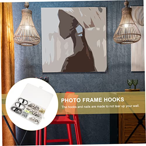 Image of LIFKOME Picture Hanging Kit 102 Pieces Wall Decor Screws Picture Wire Hangers Home Office Decor Hardware