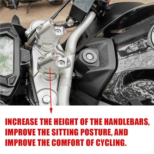 Support de fixation réhausseur de guidon QJMOTOR SRT800S premium