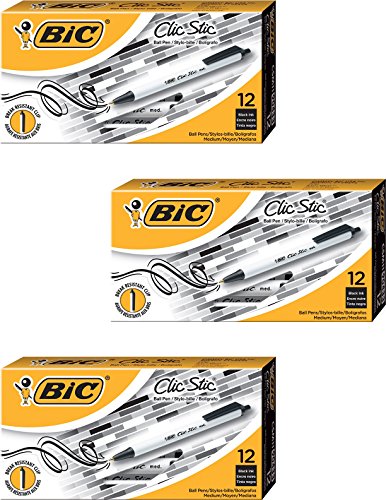 Stylo bille BIC Clic Stic pour organiser vos notes et vos réunions