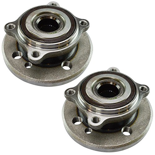 Image of TRQ Front Left and Right Wheel Bearing and Hub Assembly Set 2 Piece