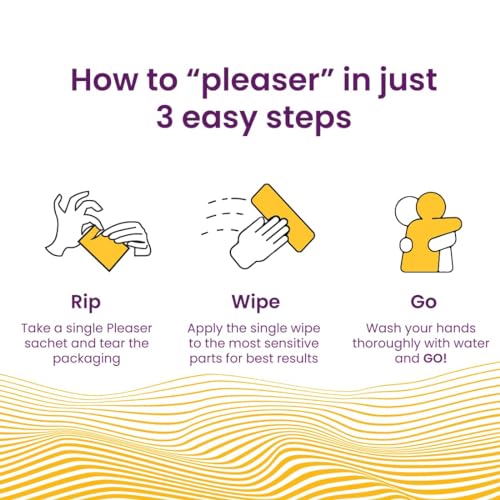 Image of Kindly Pleaser Delay /Topical Wipes - Pack of 10 | Alcohol-Free, Fast Acting & Prolong Fun | Easy to Use | Discreet Packaging, Easy To Carry