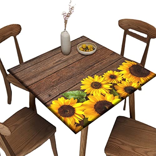 Elastic Tablecloth Square Fits Tables up to 36