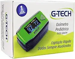 Oximetro Infantil Pediatrico Para Criança de 0 a 12 anos Medidor De Saturação De Oxigenio GTECH.