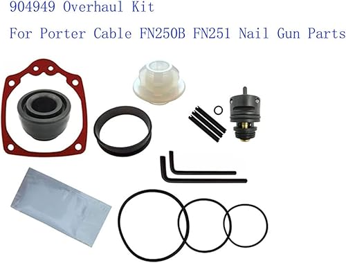 Vista 3 de 904949 Kit de revisión para piezas de pistola de clavos de cable FN250B FN251 de Porter