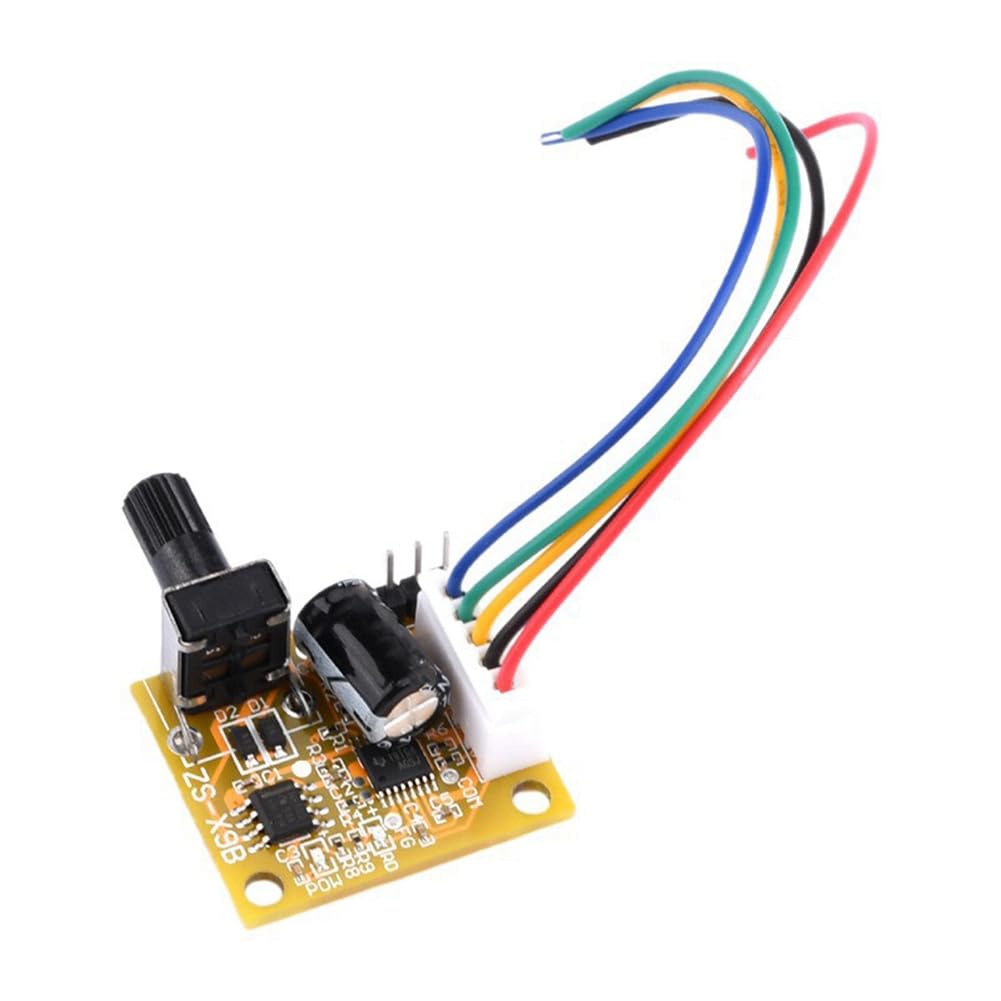 Jnchdghwa As Shown Brushless Inverter Motor Speed Controller Module 3-Phase Brushless Dc Motor Drive Module 5V-12V 15W