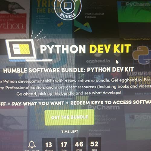 Python Dev Kit On Humble Bundle Audible Books & Originals
