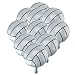 BinaryABC Volleyball Balloons,Volleyball Mylar Foil Balloons,Sports Theme Party Supplies,10Pcs(18 Inch)