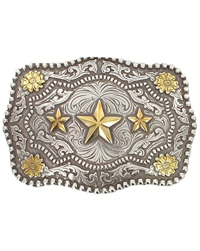 Cody James Men's Triple Star Belt Buckle - 935 One Size