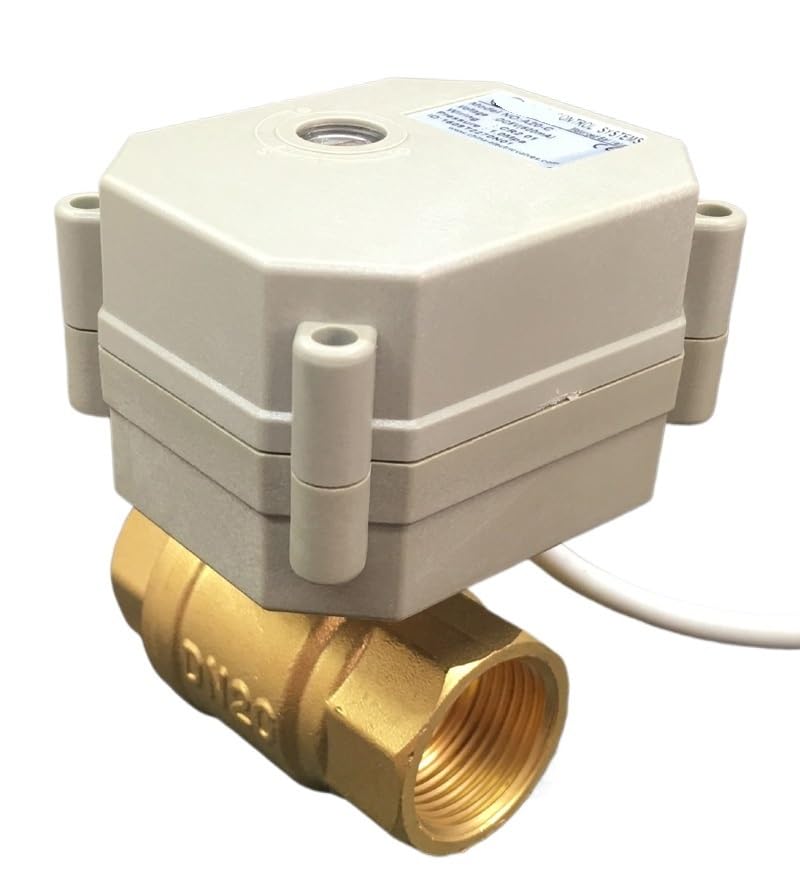 Vanne proportionnelle DN20 idéale pour automatiser la modulation de l'eau en réseau NPT