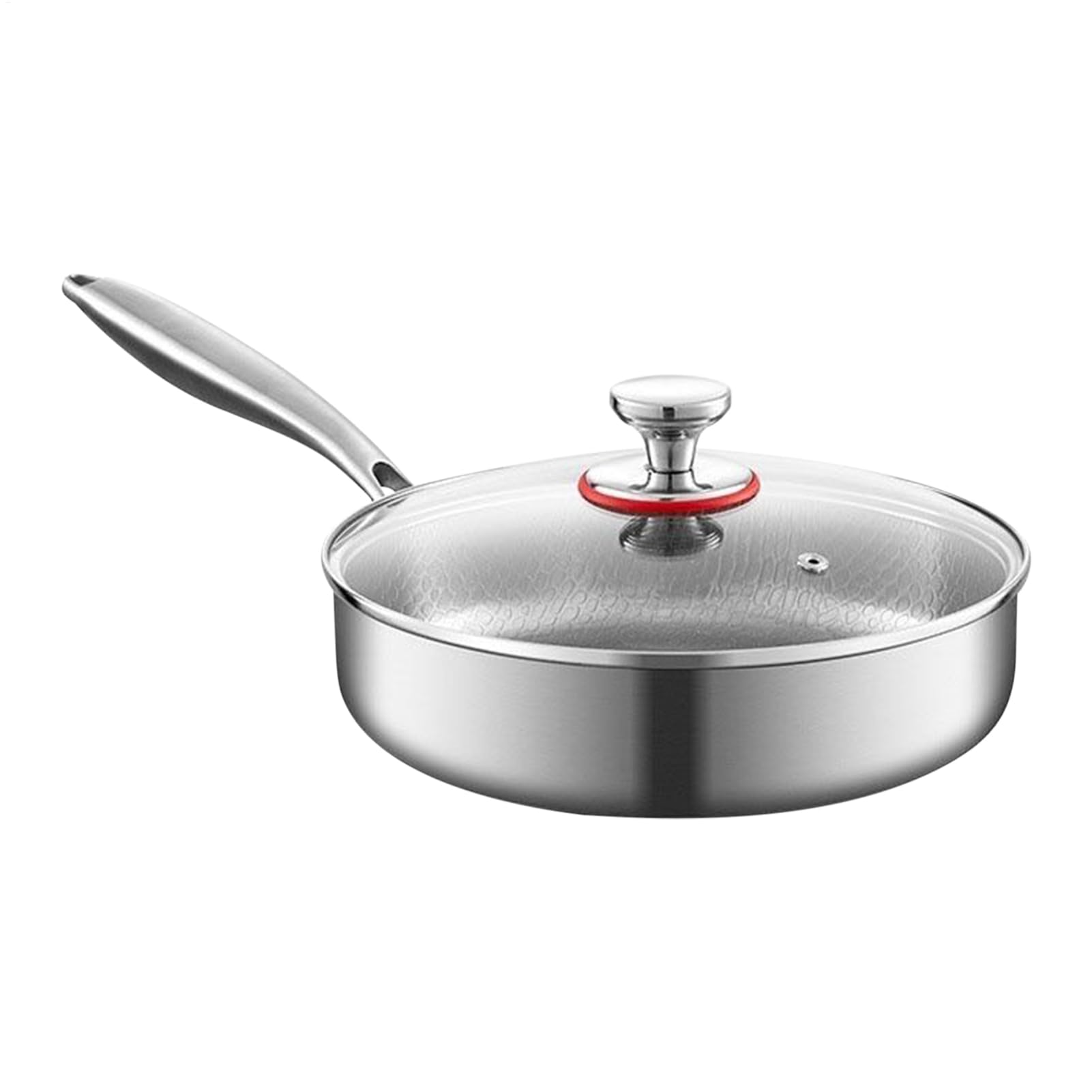 Pentole in Titanio per Cucina da Cucina Antiaderenti | Padella per Uova Domestica Per Principianti Famiglie Occupate Preparazione Pasti Uova Pancake Carni Campeggio Viaggi In