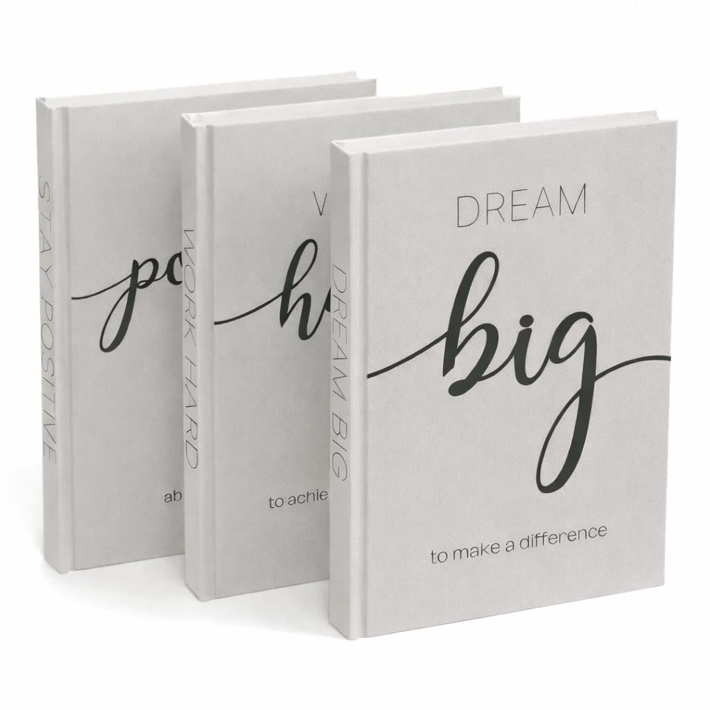 Libri decorativi per la casa (beige chiaro) – Finta decorazione per tavolino da caffè | decorazione per scaffale | ingresso | consolle – set di arredamento moderno di lusso – decorativo per