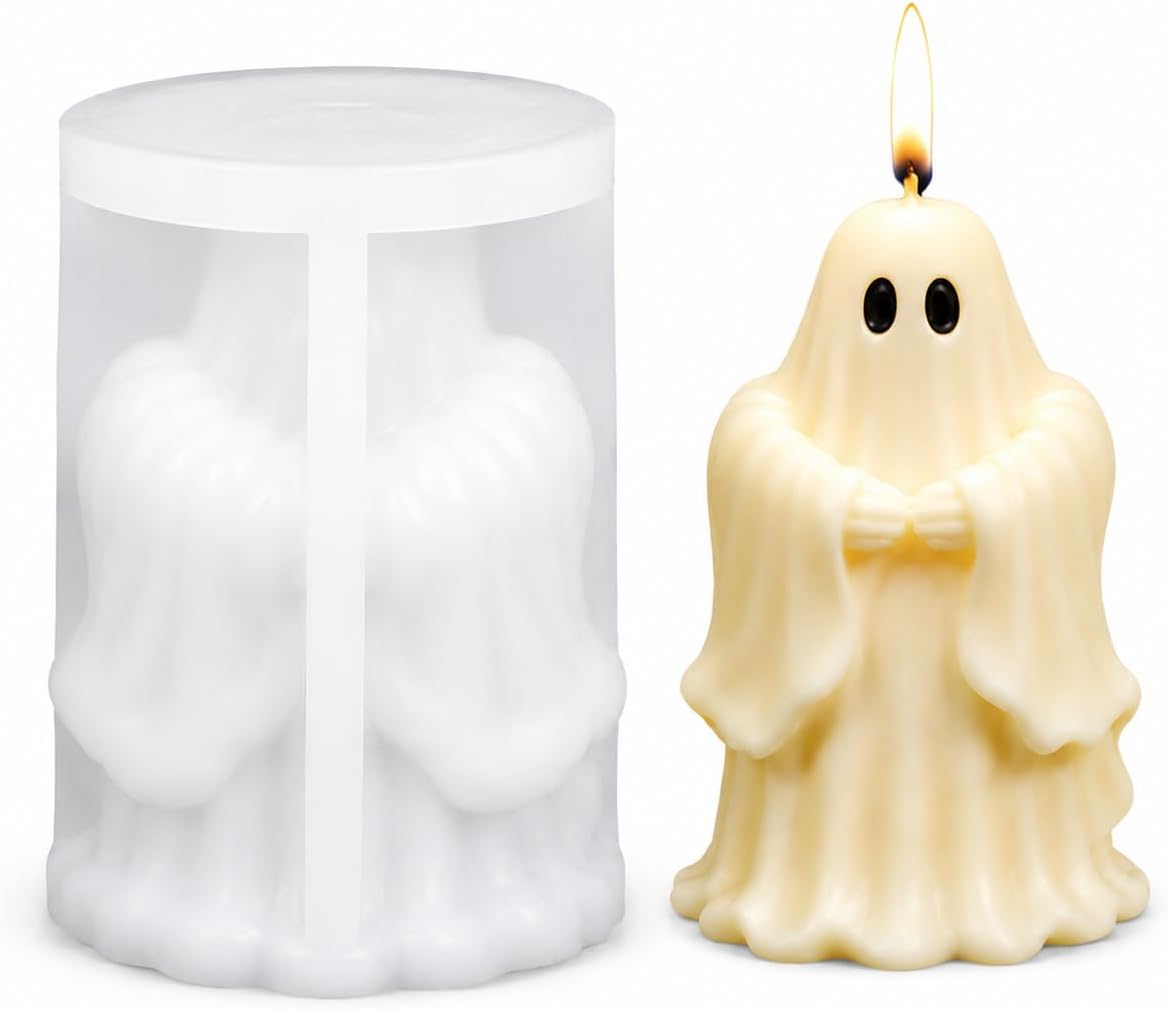 DIY 3D Cat Family Silicone Candle Mold – Cute Three Cats Mold for Plaster or Scented Candle, Resin, Soap, and Wax Craft Home Decoration & Gift Making