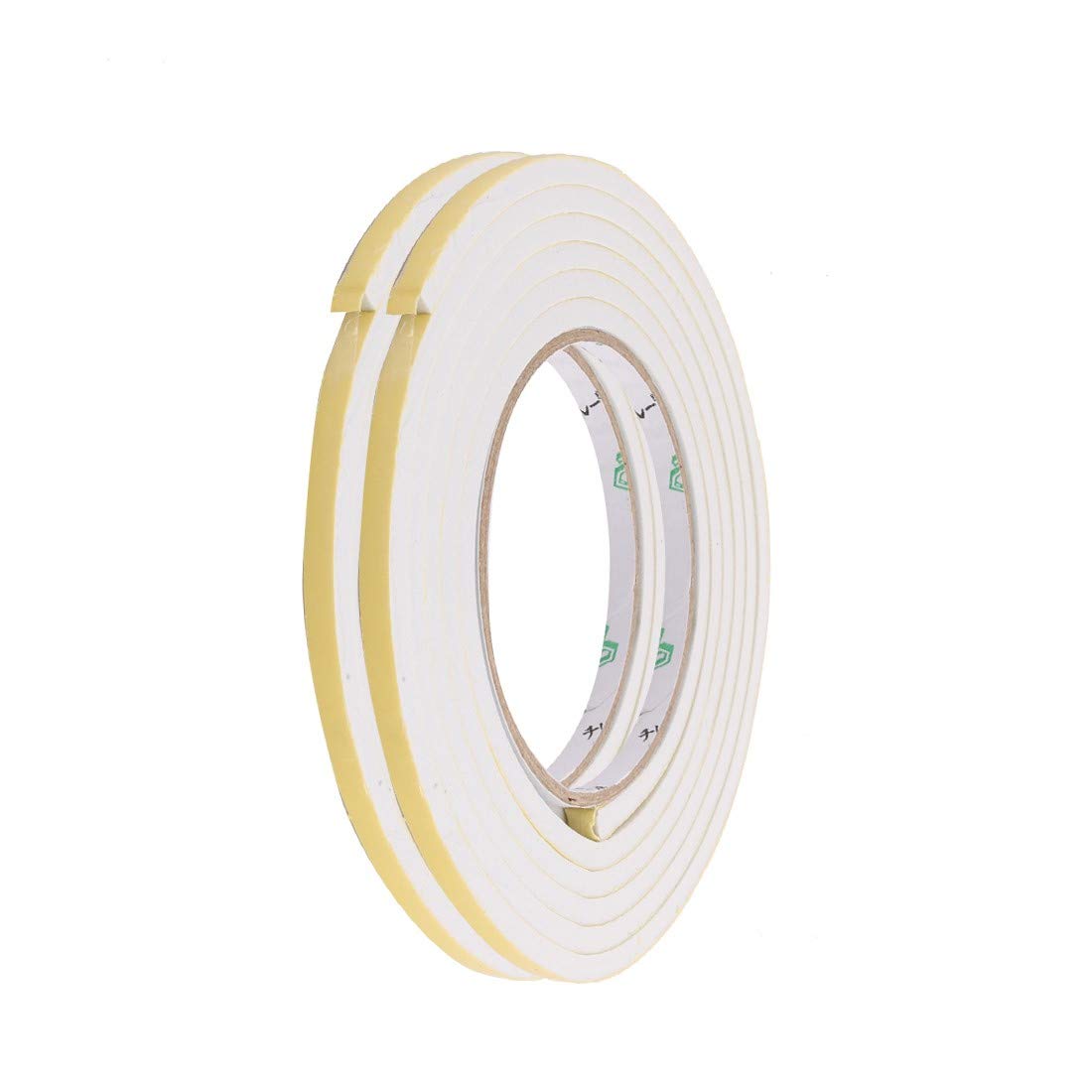 New Lon0167 2Pcs 5mm Featured Width 5mm Thickness Reliable Efficacy EVA Single Side Sponge Foam Tape 2 Meters Length(id:3b7 e8 1c e6f)