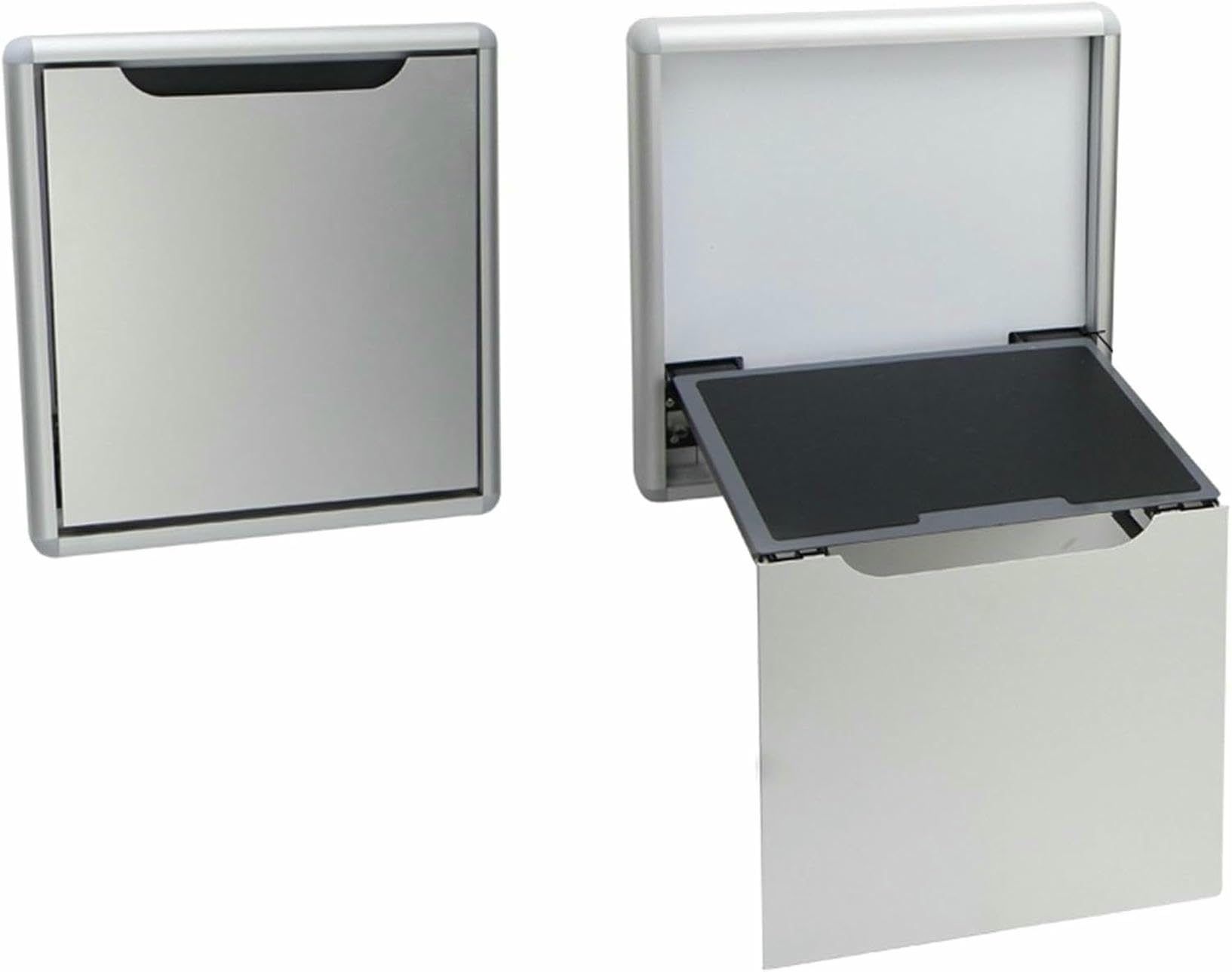 Invisible Wall-Mounted Shoe Changing Stool - Space-Saving Foldable Bench with Damping Buffer Seat for Entryway &amp; Home nization