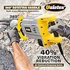 Demolition Jack Hammer Drill, MAX 3500W Jack Hammer Concrete Breaker 1900 BPM Heavy Duty Electric Jack Hammer, 60J Hammer Drill Chisel for Trenching and Breaking Holes