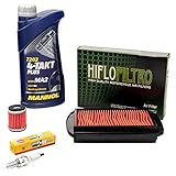 Motoröl 10W40 teilsynthetisch Mannol MN7202-1 1 Liter:. für die Schmierung von modernen Viertaktmotoren. stellt eine hervorragende Kupplungsfunktion sicher und verhindert Schlupf. hocheffektives teilsynthetisches Motoröl. Hersteller- Nr.: MN7202-1.
