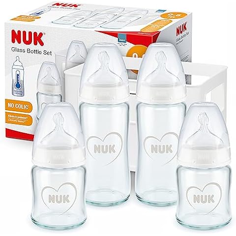 NUK First Choice+ Glass Baby Bottles Set Cover