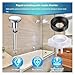 Tub Spout Diverter Repair Kit 8 Pcs Bathroom Bathtub Faucet Repair Kit Leaking Tools for Hand Shower Fixed Head(Silver)