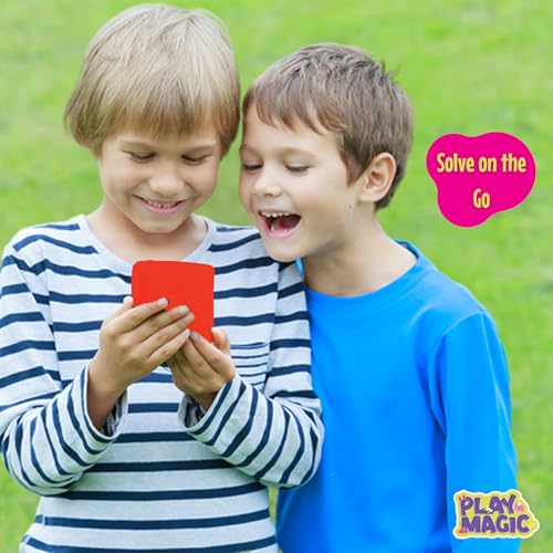 Image of PlayMagic Slide N' Match Portable Pocket Puzzle Game|Strategic Thinking & Problem-Solving Mini Game|Exercise Brain & Boost Cognitive Skills|Indoor-Outdoor Toy|Birthday Gift for Kids 5yr+|Made In India