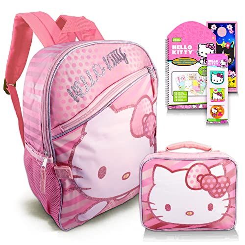 white hello kitty backpack