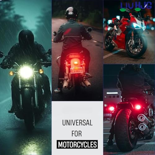 Image of LIU HJG Motorcycle Hazard Flasher - 22 Pattern Multi-Mode Relay for Rear, Front & Side Indicators, Compatible with LED & Bulb Lights, Universal Fit for All Bikes