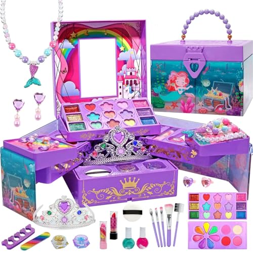Juego de maquillaje para niños como regalo de San Valentín y fiestas de disfraces