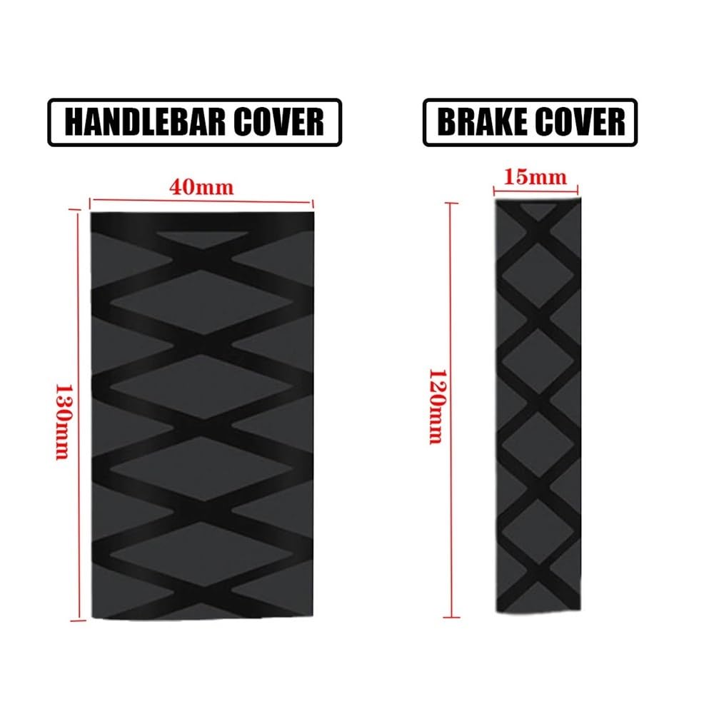 Per MP3 125 MP3 250 MP3 300 350 400 500 MP3 Accessori Per Moto Maniglia In Gomma Coprimanubrio Protezione Manopole per moto