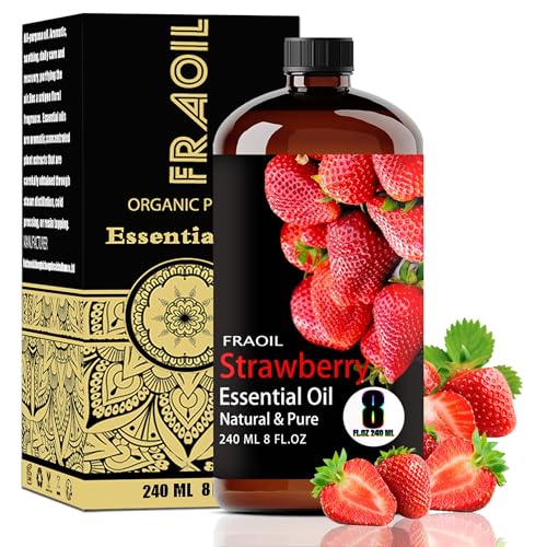 Aceite esencial de fresa y loto 8 y 16 oz para difusor miniatura 2