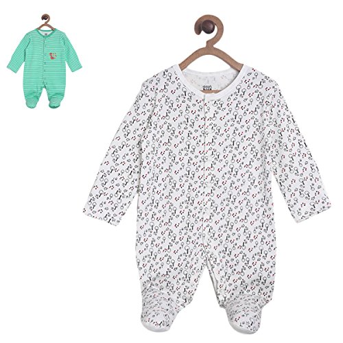 Image of miniklub Boys Pack of 2 Sleepsuits