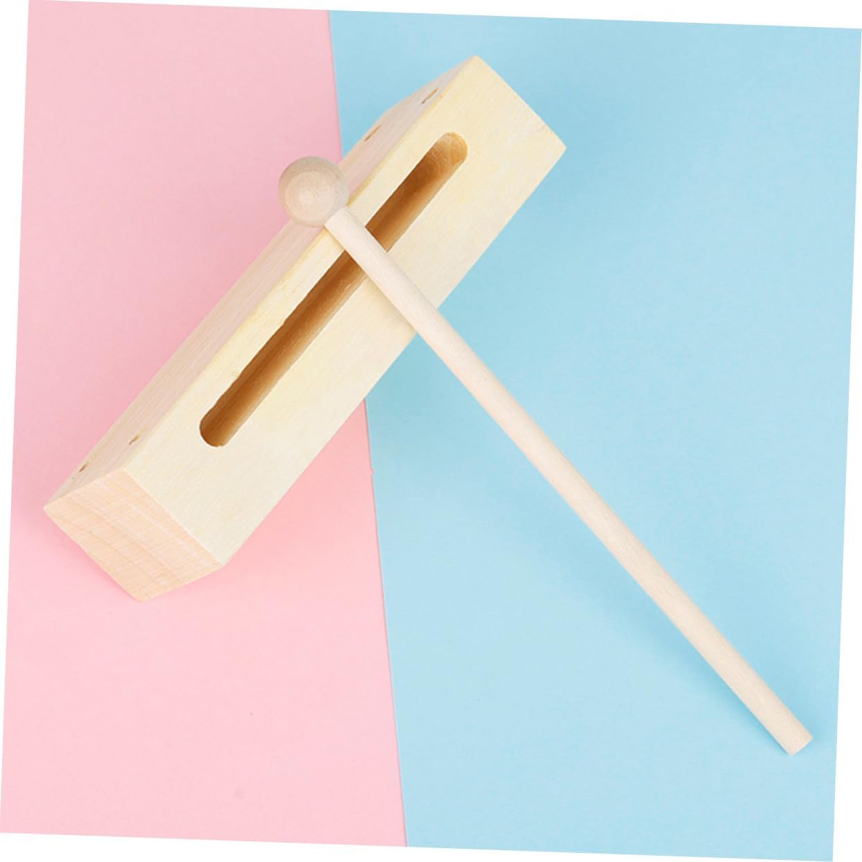 BESPORTBLE 2 Sets Wooden Percussion Instruments with Mallets Rhythm Sticks for Adults for Music Education Bands and Classroom Activities