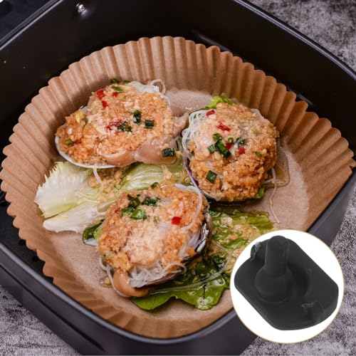 Silicone Air Fryer Bumpers 10pcs Set por Heat Proof No Arañar Ajuste Universal para Marcas de Freidoras miniatura 7