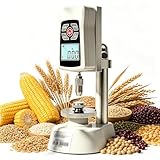 THYXGS Digitales Getreidehärtemessgerät, Mini-getreidehärtemesser Mit 2 Messmodi, Max. Belastung 20 Kg/196 N, Teilung 0,01 Kg/0,1 N, Für Weizen, Mais, Sojabohnen Und Mungbohnen